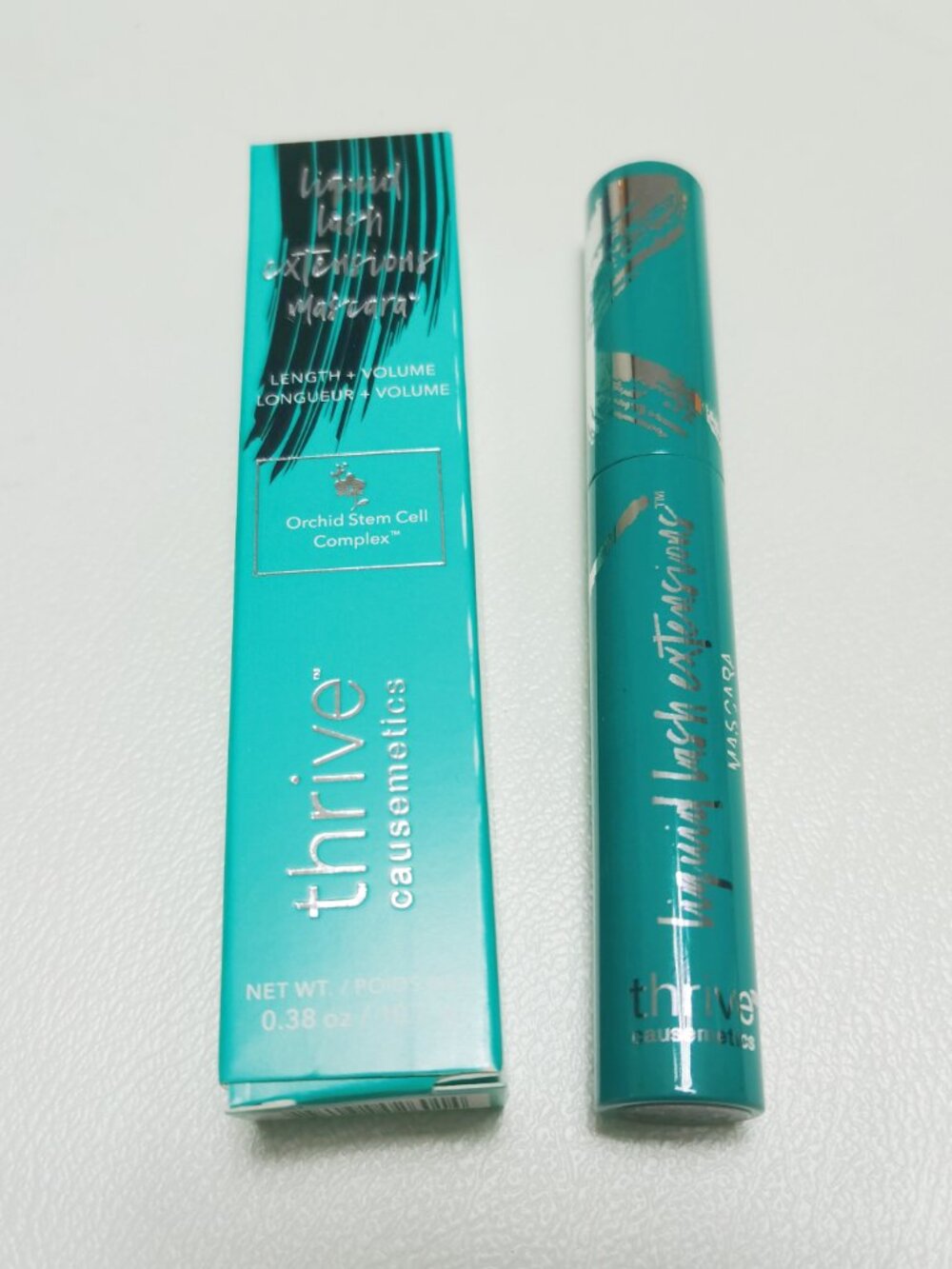 New 3pcs Mascara Thrive Causemetics Black Liquid lash Extensions Brynn Full Size - Picture 2 of 3